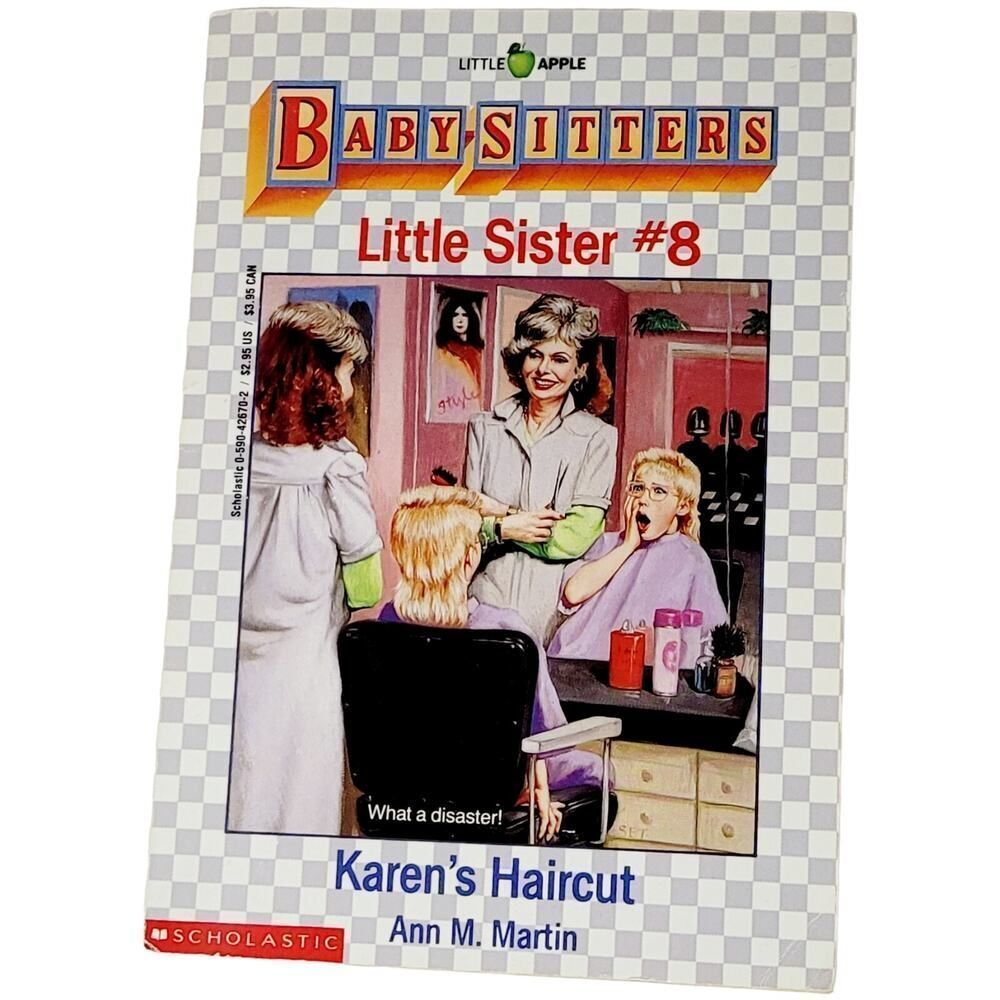 Babysitters Club little sister #8 karen's haircut book scholastic